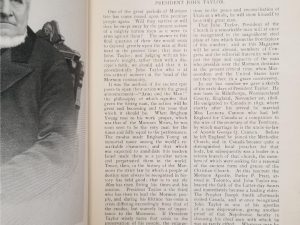 April 1882 – Tullidge’s Quarterly Magazine – Vol. 2, No.1 —- Edward Tullidge — Softcover; no wrappers