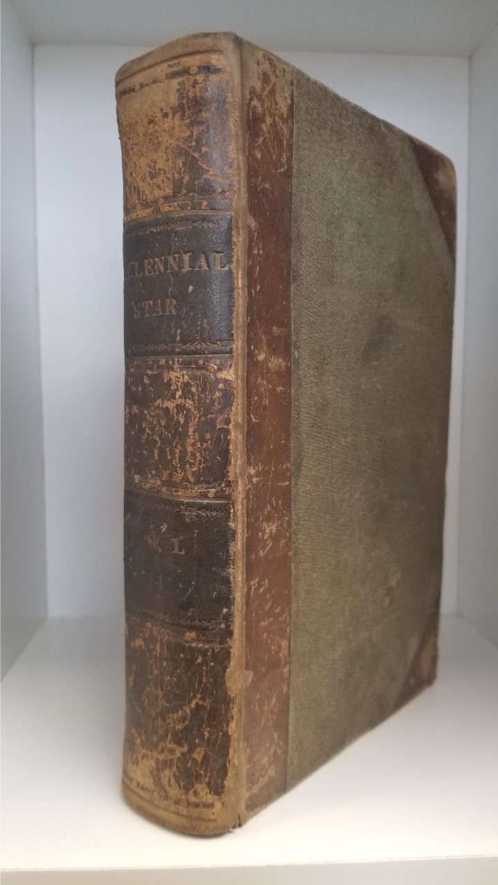 1852 – Millennial Star Vol. 14 (Missing Issue #1 – Includes Pamphlet “Exclusive Salvation” by John Jaques