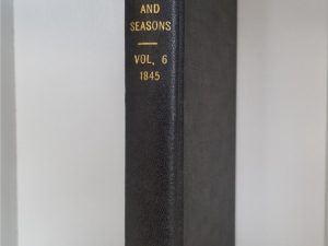 1845 — Times & Seasons [Printed in Nauvoo, Illinois] — Volume 6 — Rebound