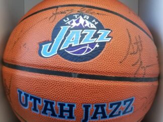 JAZZ Basketball Signed by Coach Jerry Sloan and Many Players!