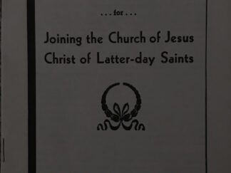 R. M Bryce Thomas ~ My Reason for Joining the Church of Jesus Christ of Latter-day Saints