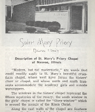 Saint Mary Priory ~ Nauvoo, Illinois