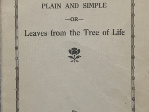 1929 ~ “Mormon” Doctrine ~ Plain and Simple or Leaves From The Tree of Life