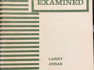 1965 ~ Larry Jonas ~ Mormon Claims Examined