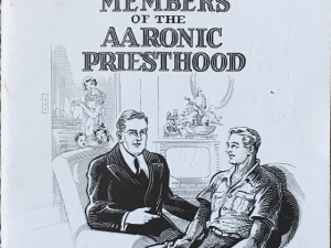 1958 ~ Handbook for Leaders of Senior Members of the Aaronic Priesthood