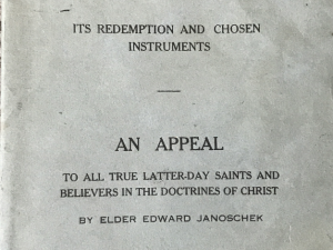 1914 ~ Elder Edward Janoschek ~ The Latter-day Zion