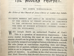 John Nicholson ~ The Modern Prophet