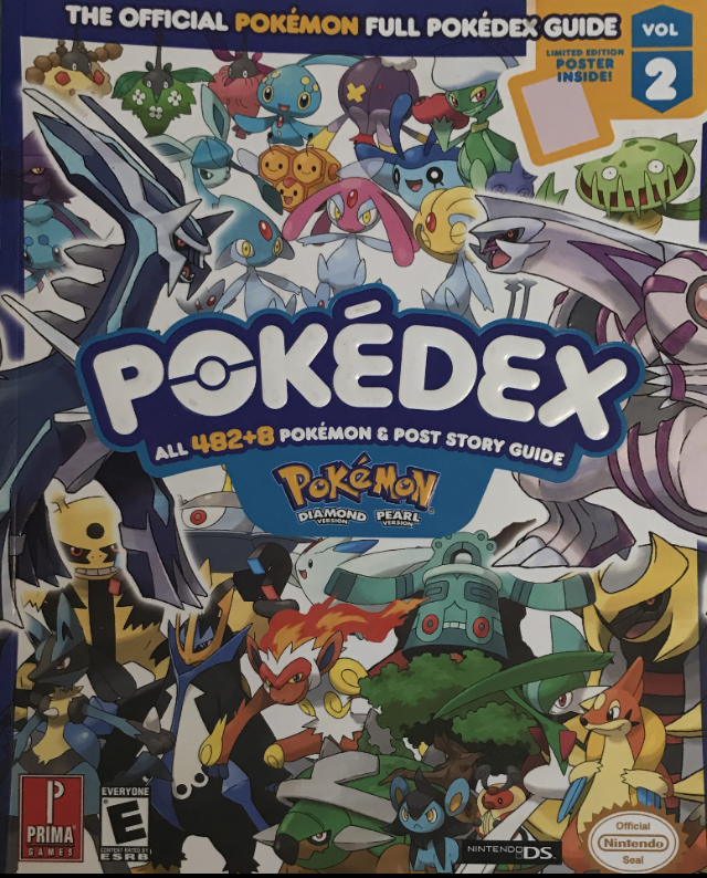 Pokedex The Official Pokemon Full Pokedex Guide Vol 2 With poster