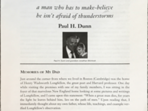 Paul H. Dunn ~ A Father Is…. Special Report