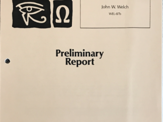 Chiamus in Helaman 6:7-13 ~ John W. Welch ~ Preliminary Report
