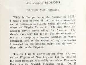 1929 ~ Elder Orson F. Whitney ~ Latter-Day Developments ~ No. 6 only