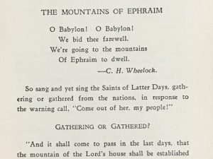 1929 ~ Elder Orson F. Whitney ~ Latter-day Developments ~ No. 5 only