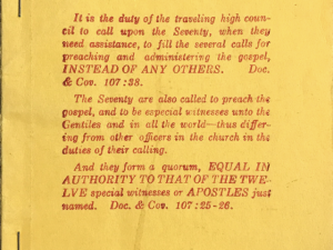 Priesthood ~ Remarks Made by President Brigham Young