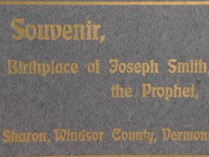 Souvenir, Birthplace of Joseph, The Prophet ~ Postcard Booklet