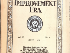 1926 ~ Improvement Era ~ Volume XXIX ~ No. 8