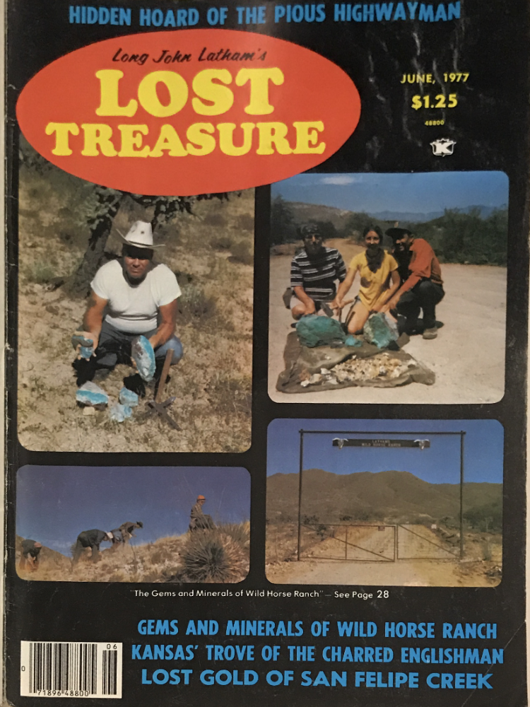 1977 ~ Lost Treasure Magazine ~ June