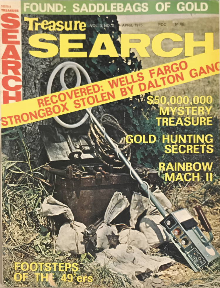 1975 ~ Treasure Search Magazine ~ April