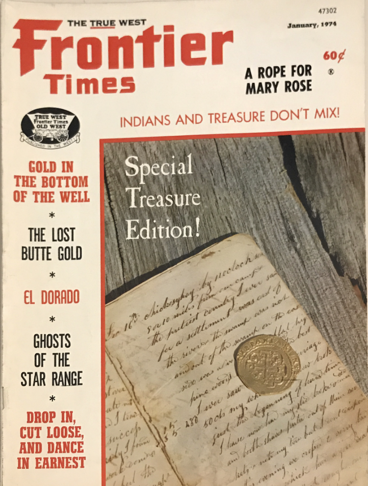 1974 ~ Frontier Times Magazine ~ January