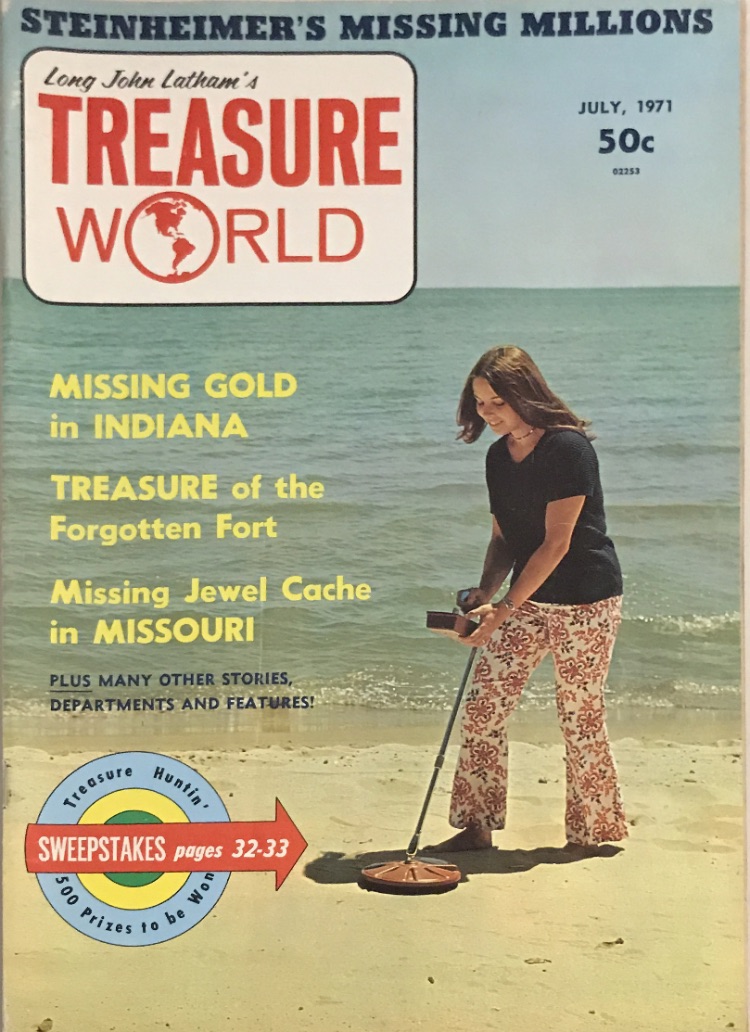 1971 ~ Treasure World Magazine ~ July