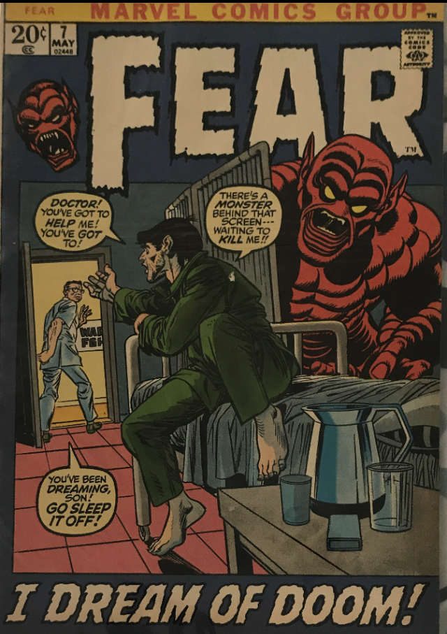 1972 ~ Fear Comic ~ May