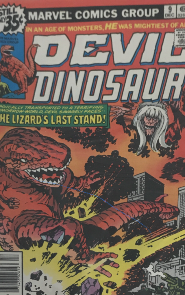 1978 ~ Devil Dinosaur Comic ~ December