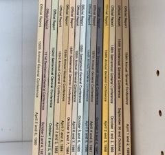 15 Issues of Annual General Conference of the Church of Jesus Christ of Latter-day Saints