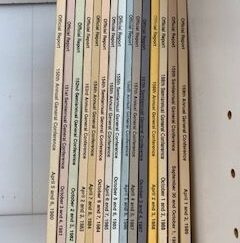 15 Issues of Annual General Conference of the Church of Jesus Christ of Latter-day Saints