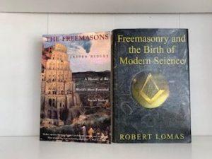 2001/2004- 2 Freemasonry Books- Robert Lomas and Jasper Ridley