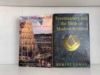 2001/2004- 2 Freemasonry Books- Robert Lomas and Jasper Ridley