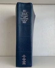 1979- Holy Bible, Book of Mormon, Doctrine and Covenants, Pearl of Great Prices- The Church of Jesus Christ of Latter-day Saints