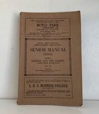 1920- Joseph as Scientist: A Contribution to “Mormon” Philosophy- John A. Widtsoe
