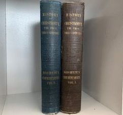 1853- History of Christianity, The first Three Centuries Volumes 1 & 2- Robert Studley Vidal