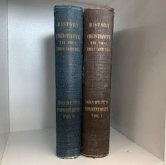 1853- History of Christianity, The first Three Centuries Volumes 1 & 2- Robert Studley Vidal