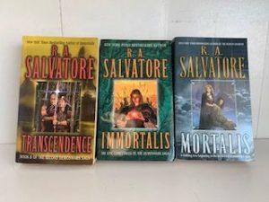 3 book set by R.A Salvatore