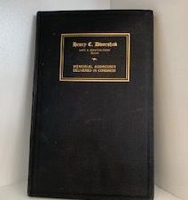 1963- Memorial Addresses Delivered in Congress- Henry C. Dwarshak