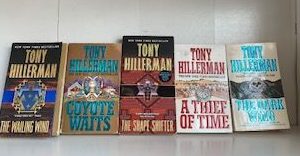 5 paperback by Tony Hillerman