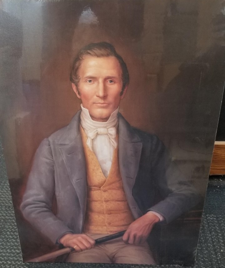 18″ x 24″ Giclee — Painting of Hyrum Smith — by Ken Corbett — 2008 — New in the Plastic! — Rare!