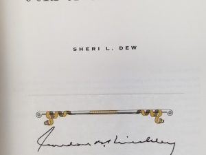 Go Forward with Faith – The Biography of Gordon B. Hinckley — Signed by Gordon B. Hinckley (Could be Autopen)