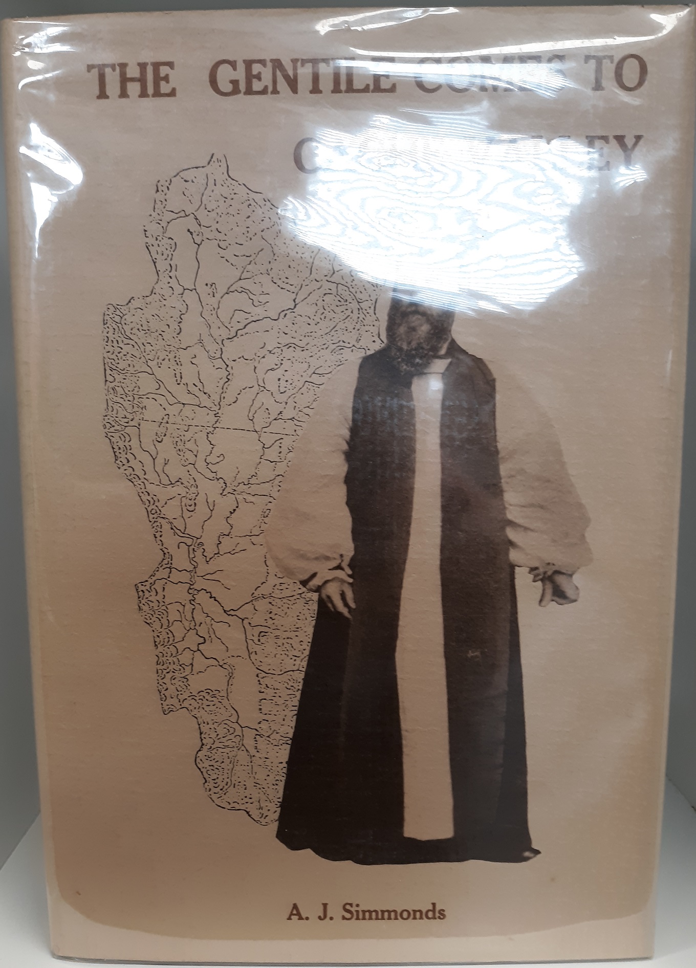 The Gentile Comes to Cache Valley — (Signed and Inscribed) — (1976) — by A. J. Simmonds