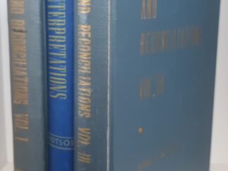 Evidences and Reconcilations 3 Vol. Set (Gospel Interpretations is Actually Vol. 2) (1943, 1947, 1951) ~ by John A. Widtsoe
