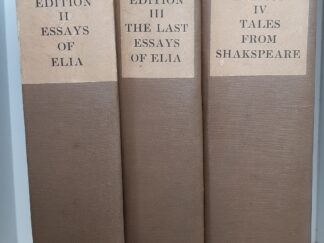 The Works of Charles Lamb Library Edition Vols. 2-4