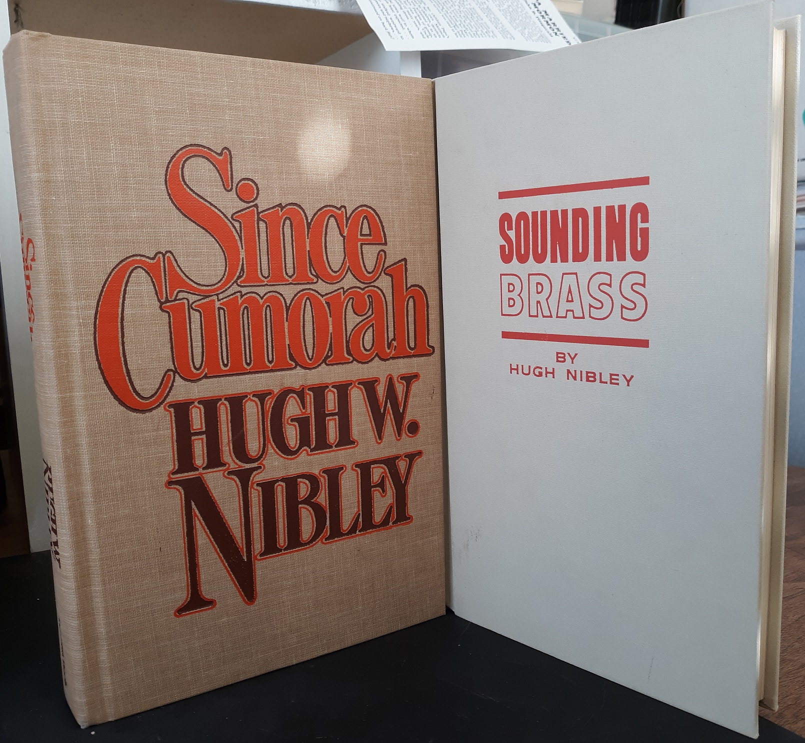 Set of 2 Books by Hugh Nibley (See Details)