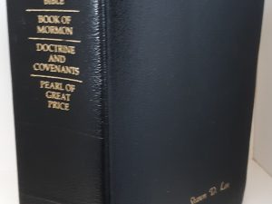 Black Leather LDS Quadruple Combination (2006)