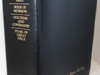 Black Leather LDS Quadruple Combination (2006)
