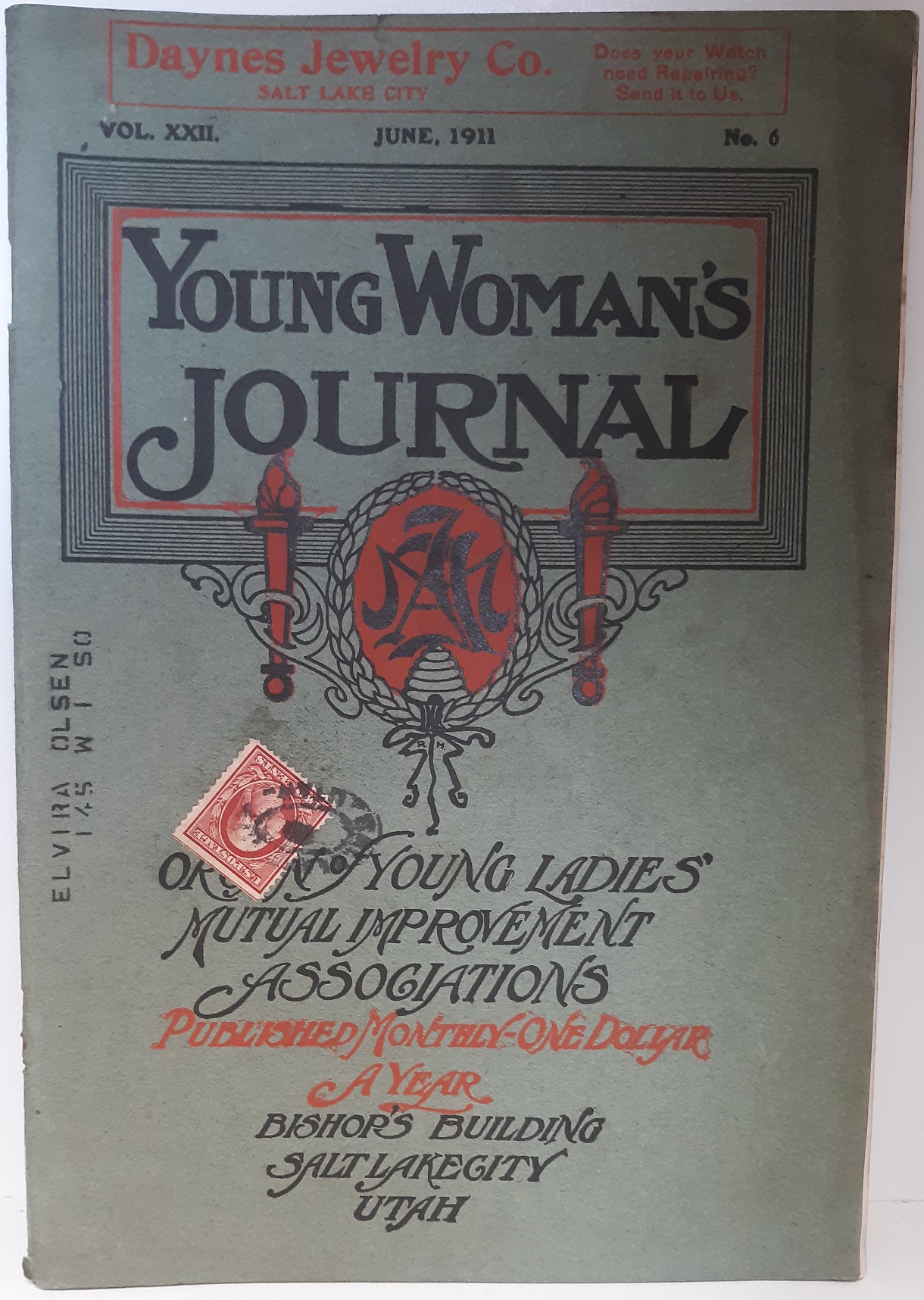 Young Woman’s Journal: Vol. 22, No. 6, June, 1911