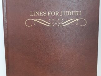 Lines for Judith: Family and Nature Poems (Signed and Inscribed) (1981) ~ by Andrew Karl Larson