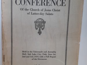 Eighty-Ninth Annual Conference of the Church of Jesus Christ of Latter-day Saints: June 1st, 2nd and 3rd, 1919 (1919)