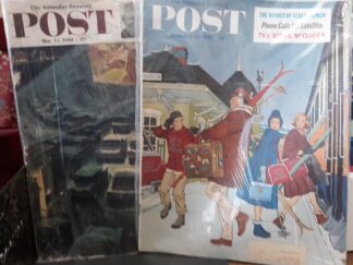 The Saturday Evening Post Set of 2 Magazines