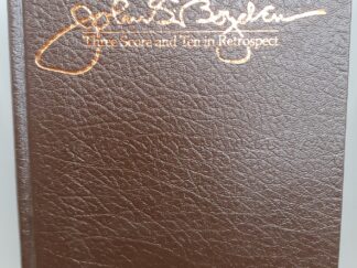 John S. Boyden: Three Score and Ten in Retrospect (1986) ~ by Orpha Sweeten Boyden