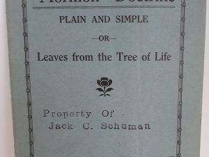 “Mormon” Doctrine: Plain and Simple or Leaves from the Tree of Life (1928) ~ by President Charles W. Penrose